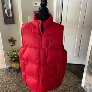 Men’s timberland down vest